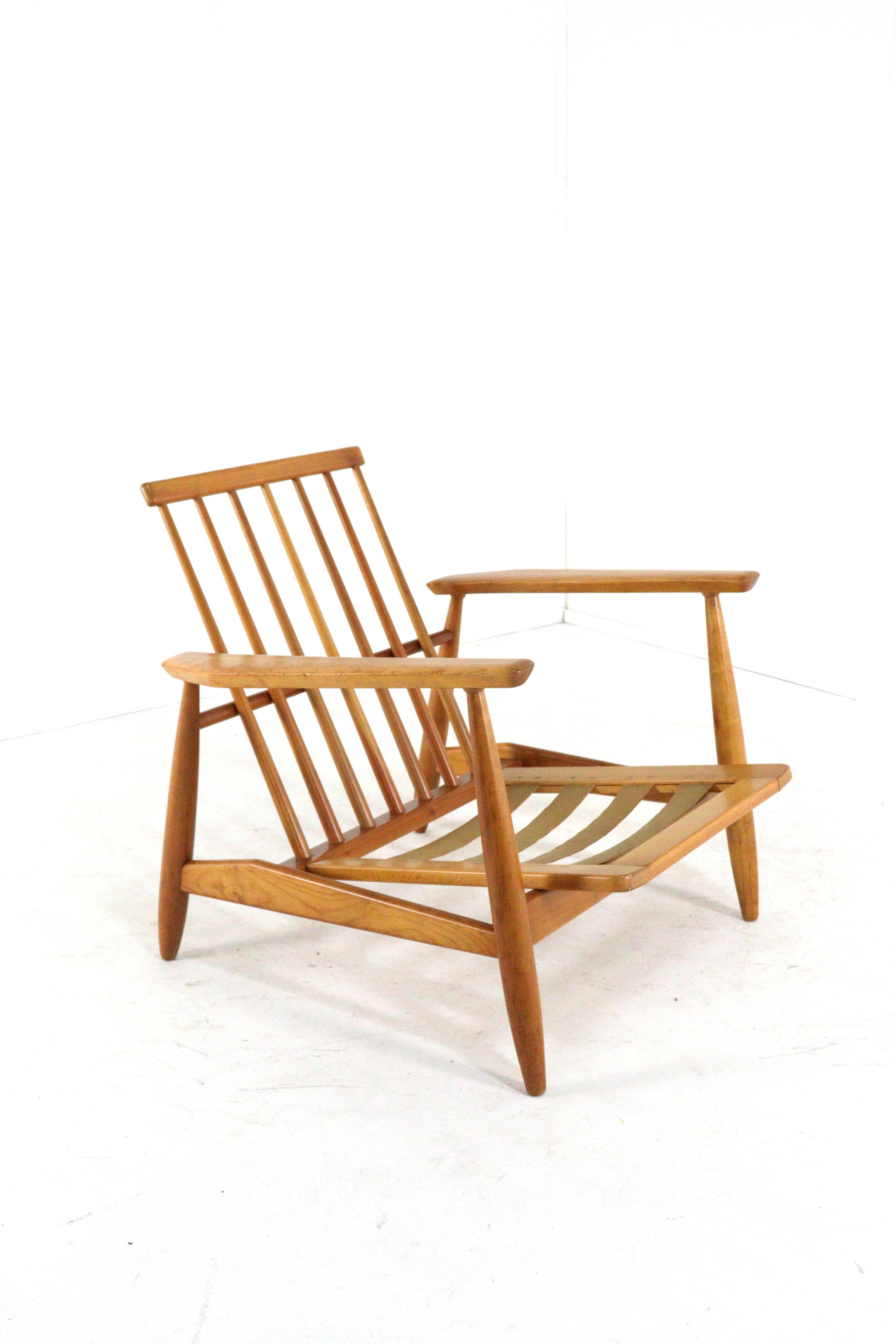 Fauteuil scandinave style Dux « Vejvad » | design vintage