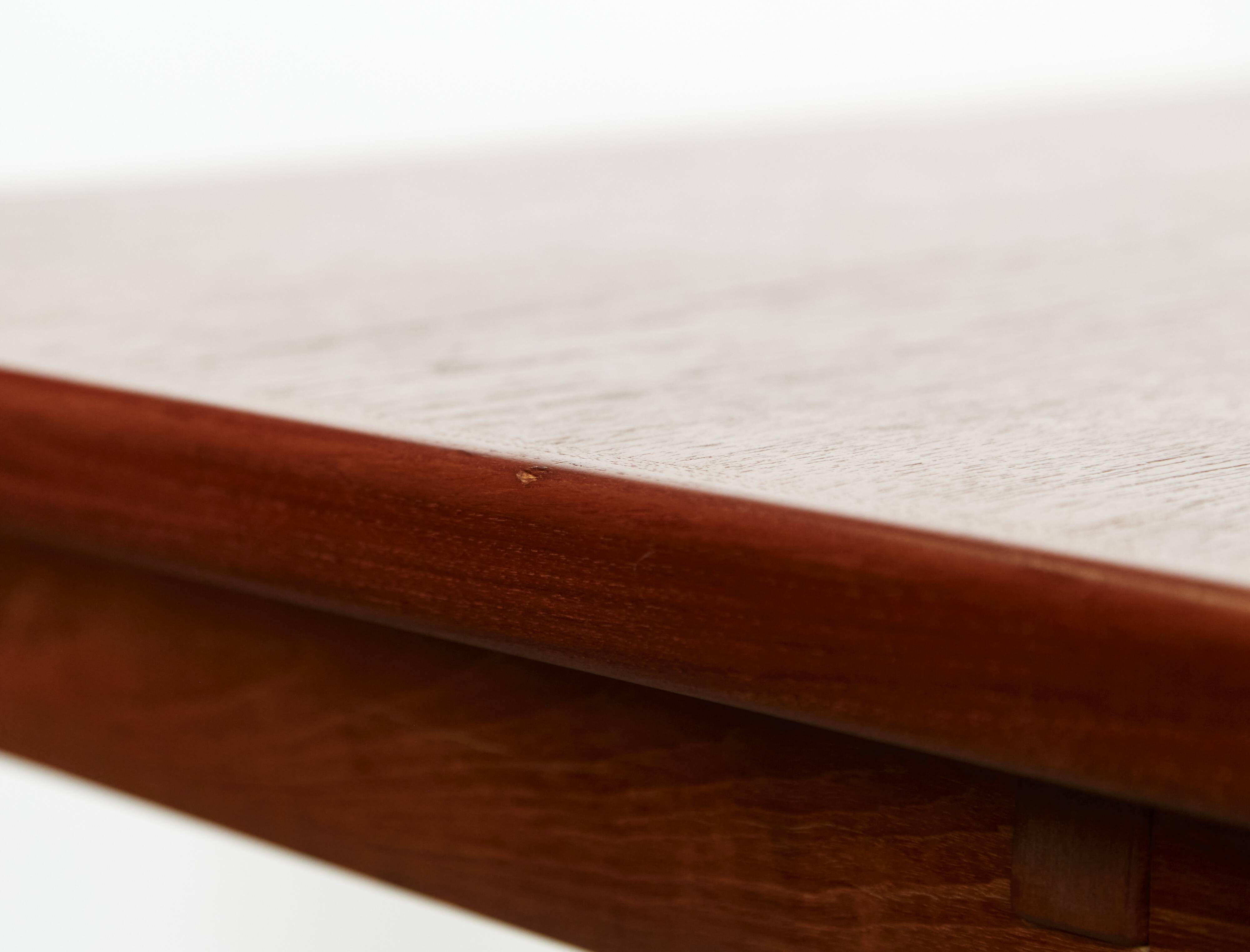 Grete Jalk boat shaped Dining Table for Glostrup