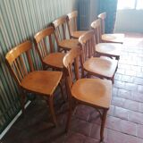 Lot 8 Baumann bistro chairs