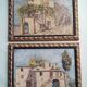 Paire de peintures à l'huile