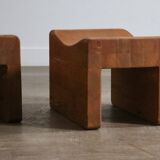 Paire de tabourets « Palle » par KJ Pettersson & Söner, Suède, années 1970