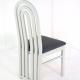 Set of 4 eighties design chairs 'Meern'