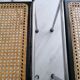 Suite de 4 chaises cannées des années 70/80