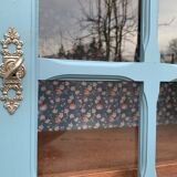 Parisian wardrobe glazed blue gray