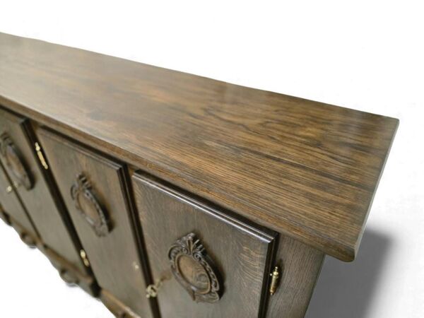 Buffet vintage XL en bois / buffet / midboard