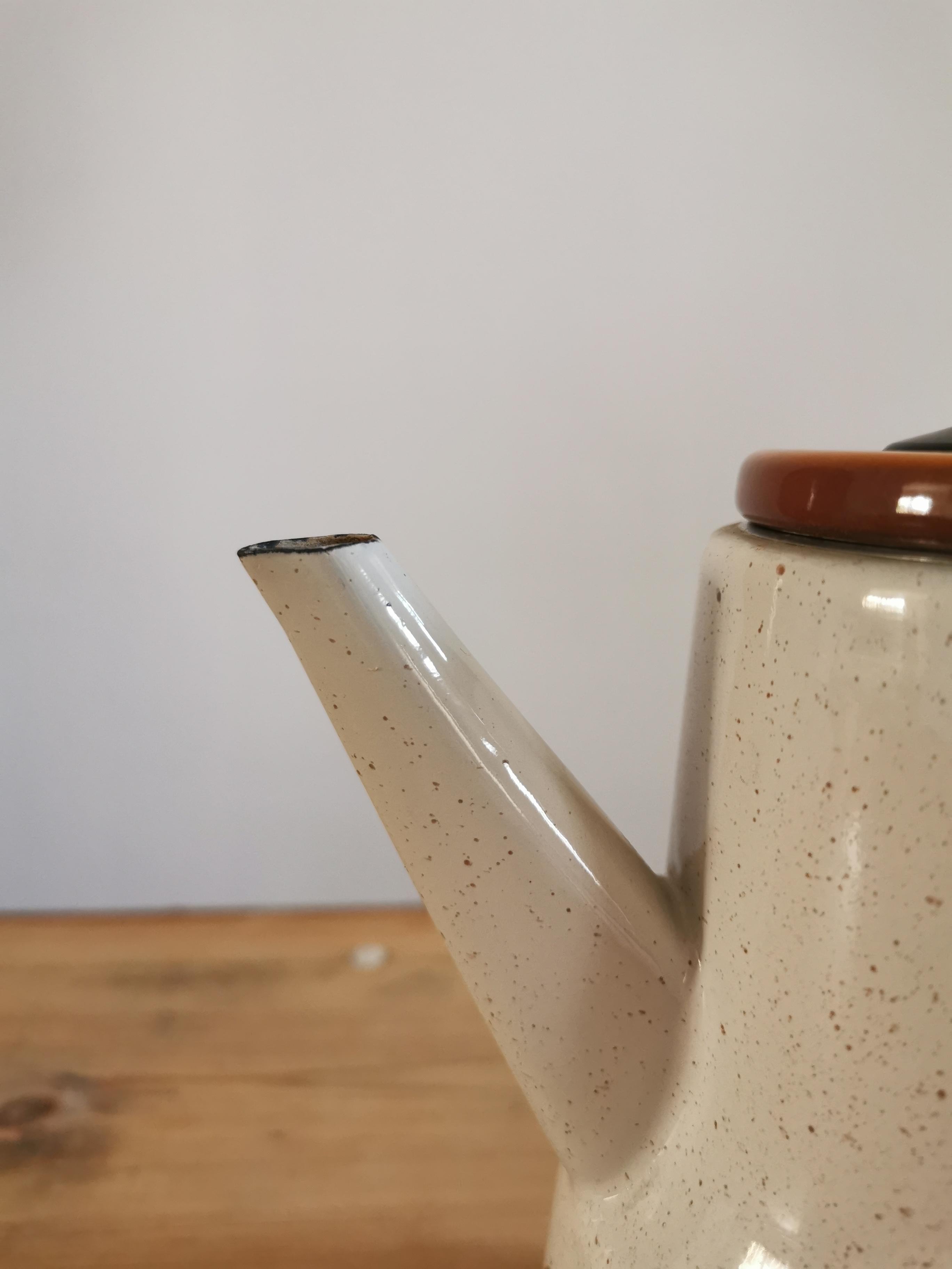 Vintage enamel coffee maker