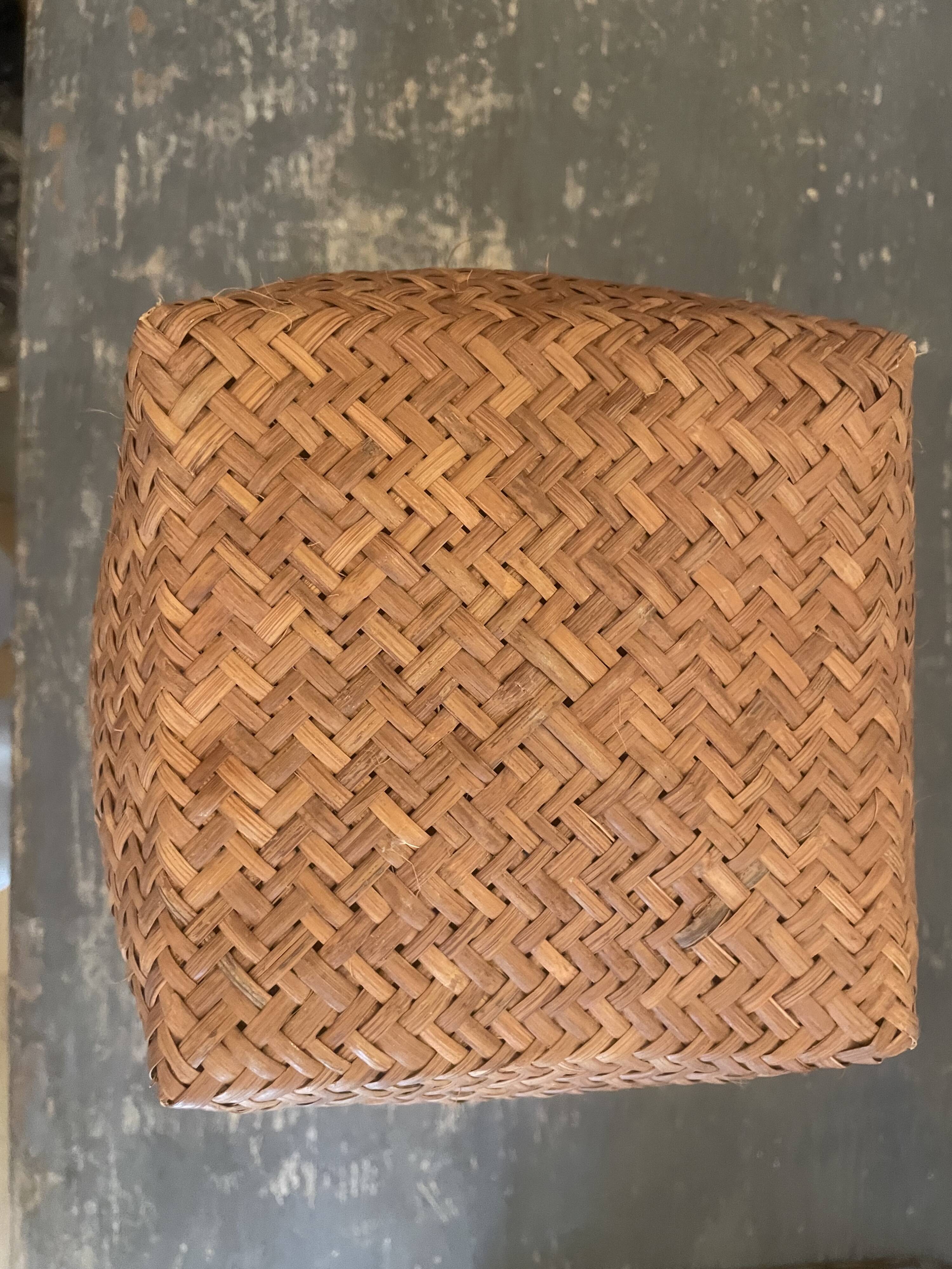 Vintage woven basket