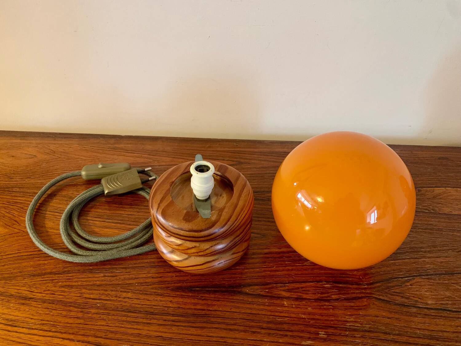 Paire de lampes vintage - Space Age