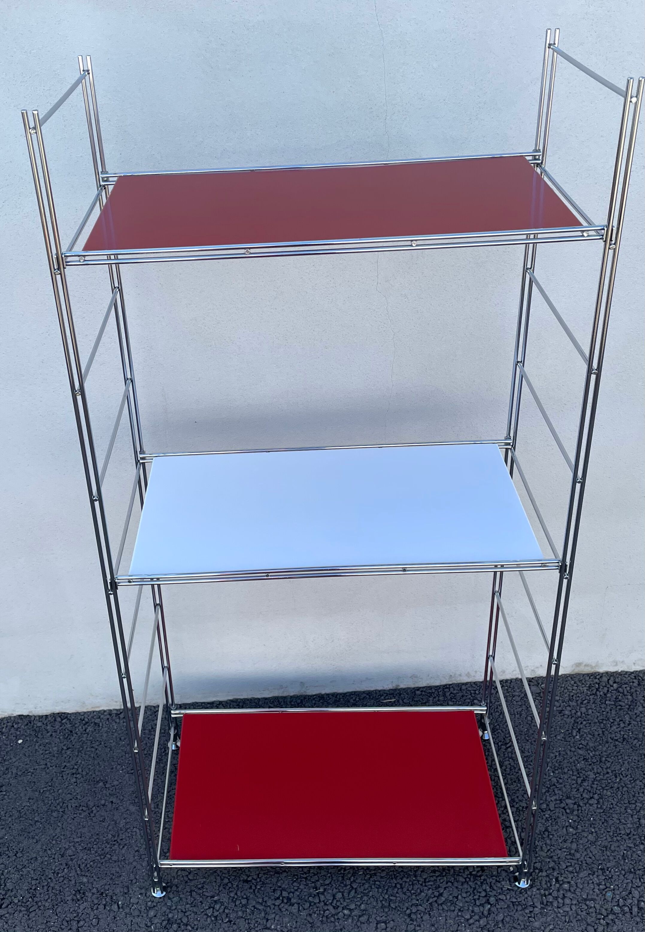 Metal shelf