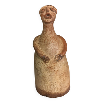 Poterie poupée féminine du Rif Afrique du nord