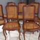 Suite of 6 chairs cans style Louis XV millieu XXeme