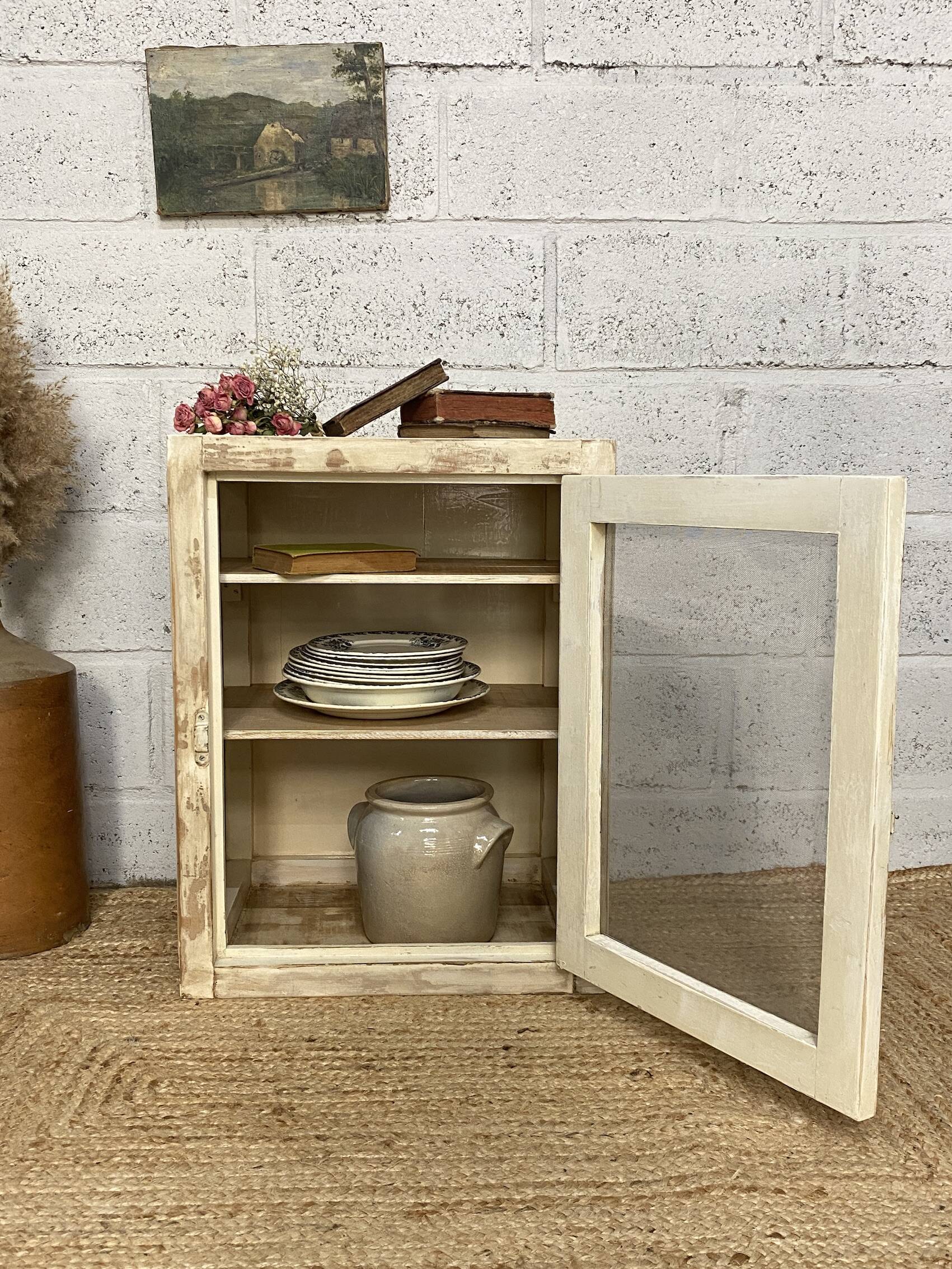 Old patinated pantry