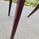 Chaise Baumann gondole en bois et cannage