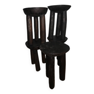 Set of 5 Senoufo tripods