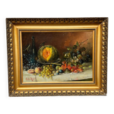 Jules Félix RAGOT (1835-1912) “Still life with fruit”.
