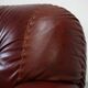Set of two leather Sapporo lounge chairs by Mobil Girgi