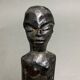 Pair of wooden statuettes sculptures of african couple 1960