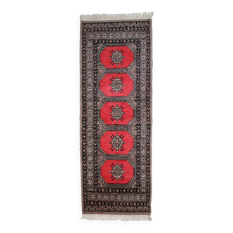 Tapis Boukhara Vintage Ouzbek, Années 1960, Élégance Traditionnelle