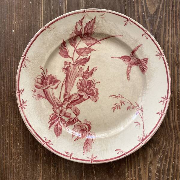 Assiette à dessert Gien x4