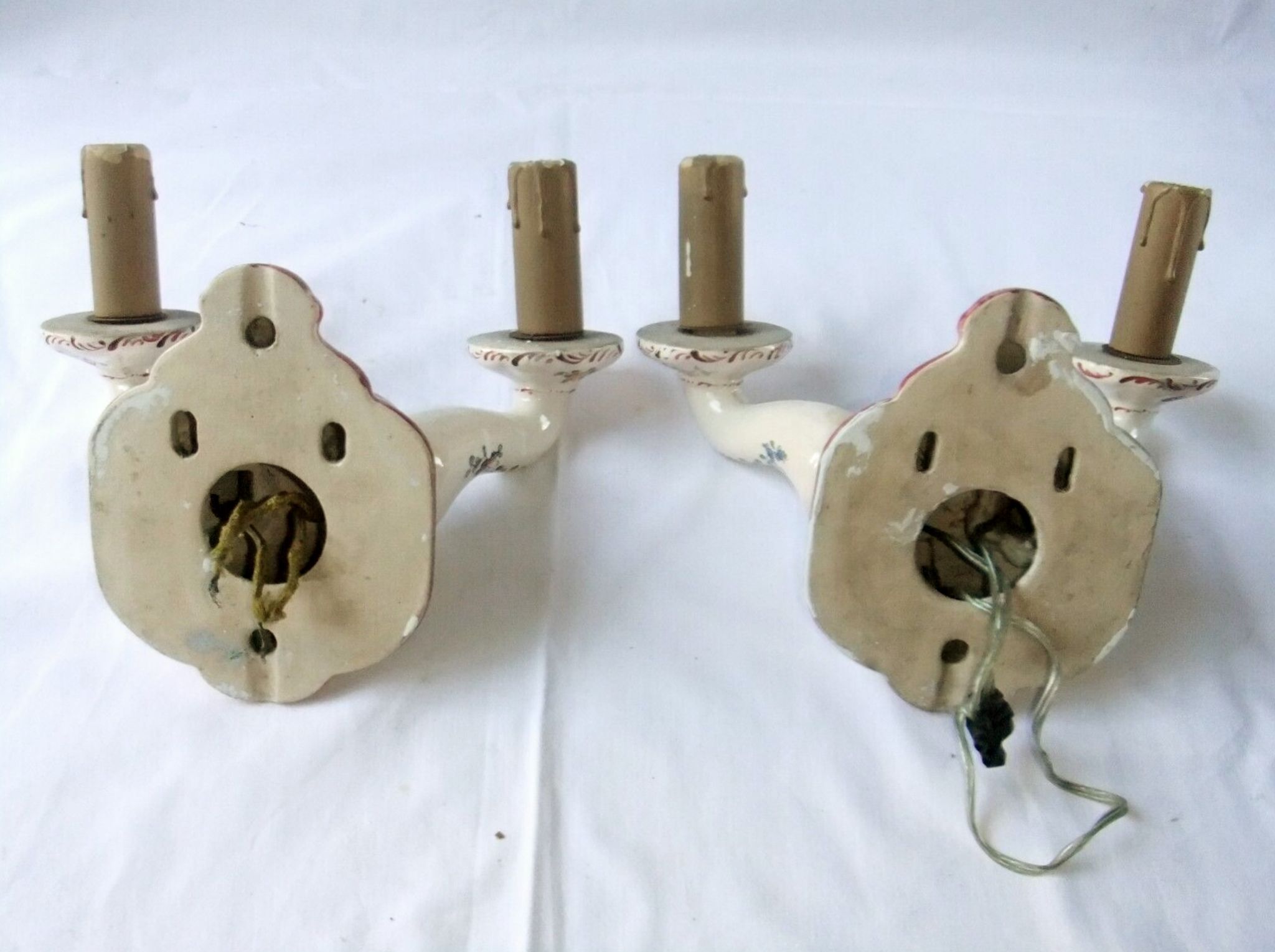 Wall lamps earthenware porcelain