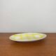 Small Ramekin Moulins des loups, orchies pattern yellow tablecloth, 1950