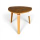 Table d'appoint en bois de pin MCM