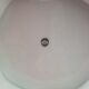 Servant dish on pedestal, octagonal, Limoges porcelain - vintage