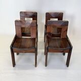 Chairs – Silvio Coppola for Fratelli Montina, 1970s