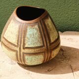 Vase moderniste en céramique, années 60