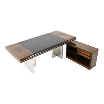Italian desk designed by Hans Von Klier for Skipper, 1970s.