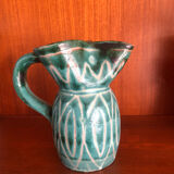 Pitcher vase Robert Picault ceramic Vallauris 1950