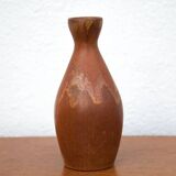 Vase grès vintage, vase céramique flammé, petit vase grès, collection, vase décoratif
