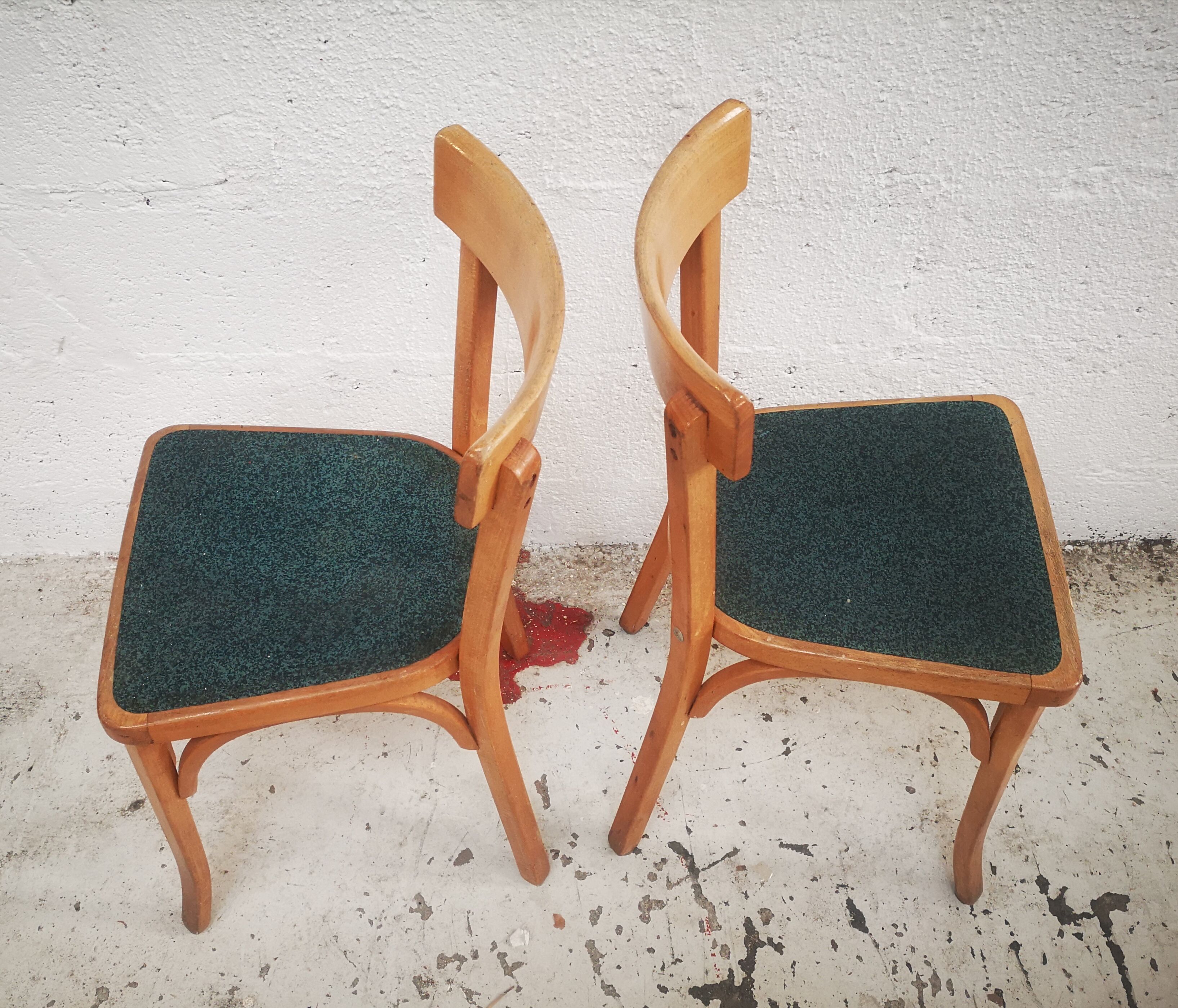 Pair of Baumann chairs