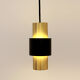 Suspension laiton Etna Uno par Johannes Hammerborg Føg & Mørup, années 1960