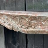 Regency style fireplace in Rance marble, circa 1880