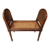 Louis XVI Caned Piano Bench