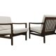 Fauteuils Mid-Century par Zenon Bączyk, années 1960, ensemble de 2