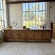 Rustic sideboard XXL 4m solid oak 1950