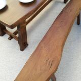 Rustic table and benches 60/70