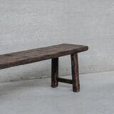 Primitive Wooden Belgium Bench