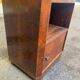 Art Deco solid mahogany bedside table, 1960s