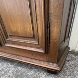 Country-style sideboard in solid oak – 18th century