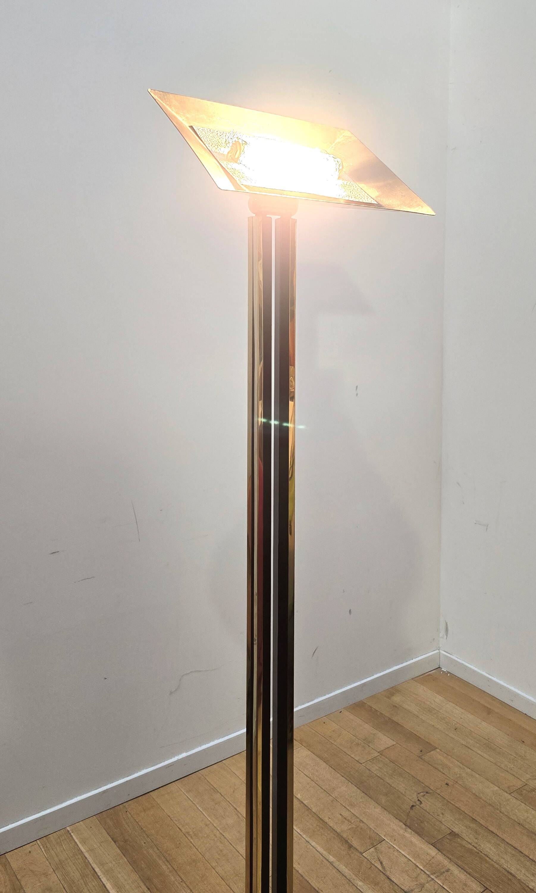 Italian parquet floor lamp, 1970