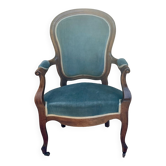 Fauteuil en Acajou de style Napoléon III