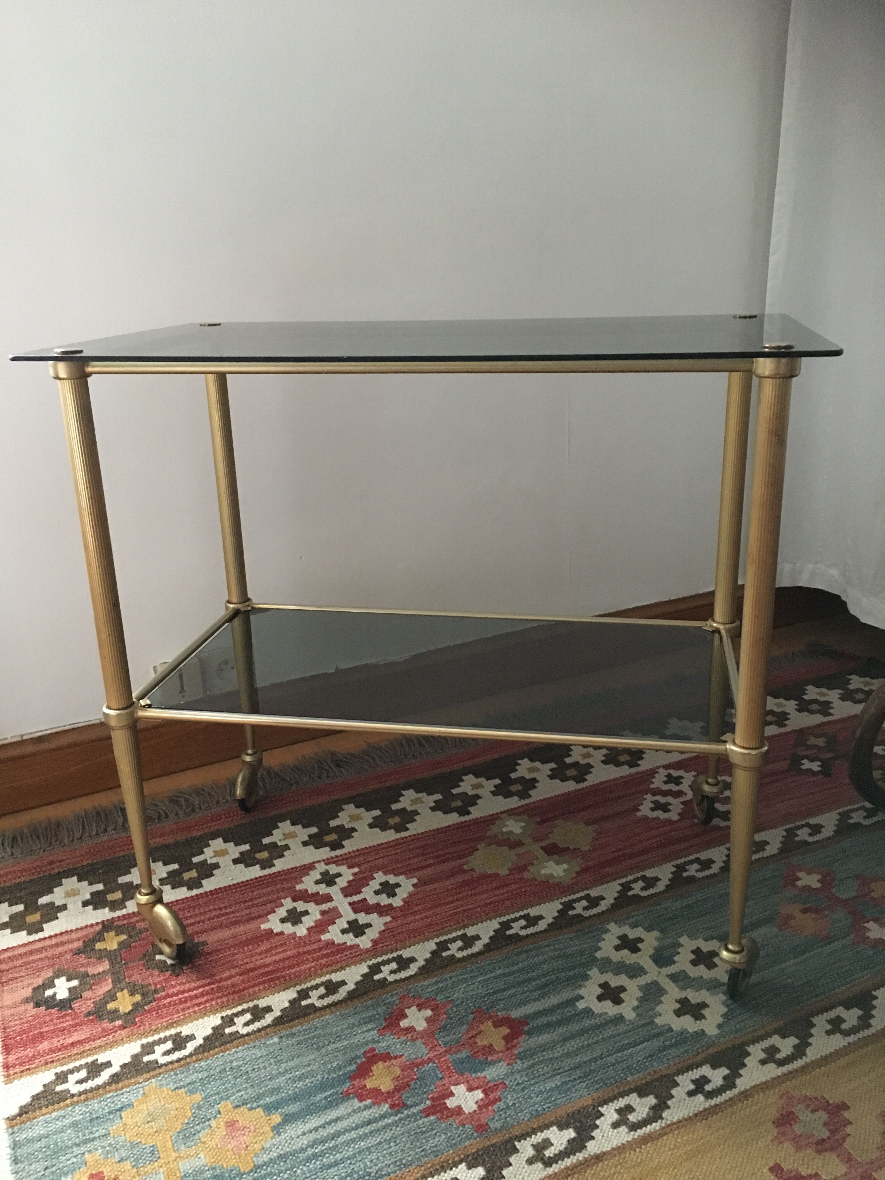 Desserte roulante vintage 60