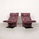 Saporiti chairs in Missoni fabric