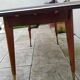 Vintage Formica table, height adjustable and extendable, 1950s