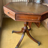 Octagonal pedestal table