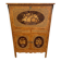 Wooden drop-leaf secretary in Louis XV style – Floral decoration