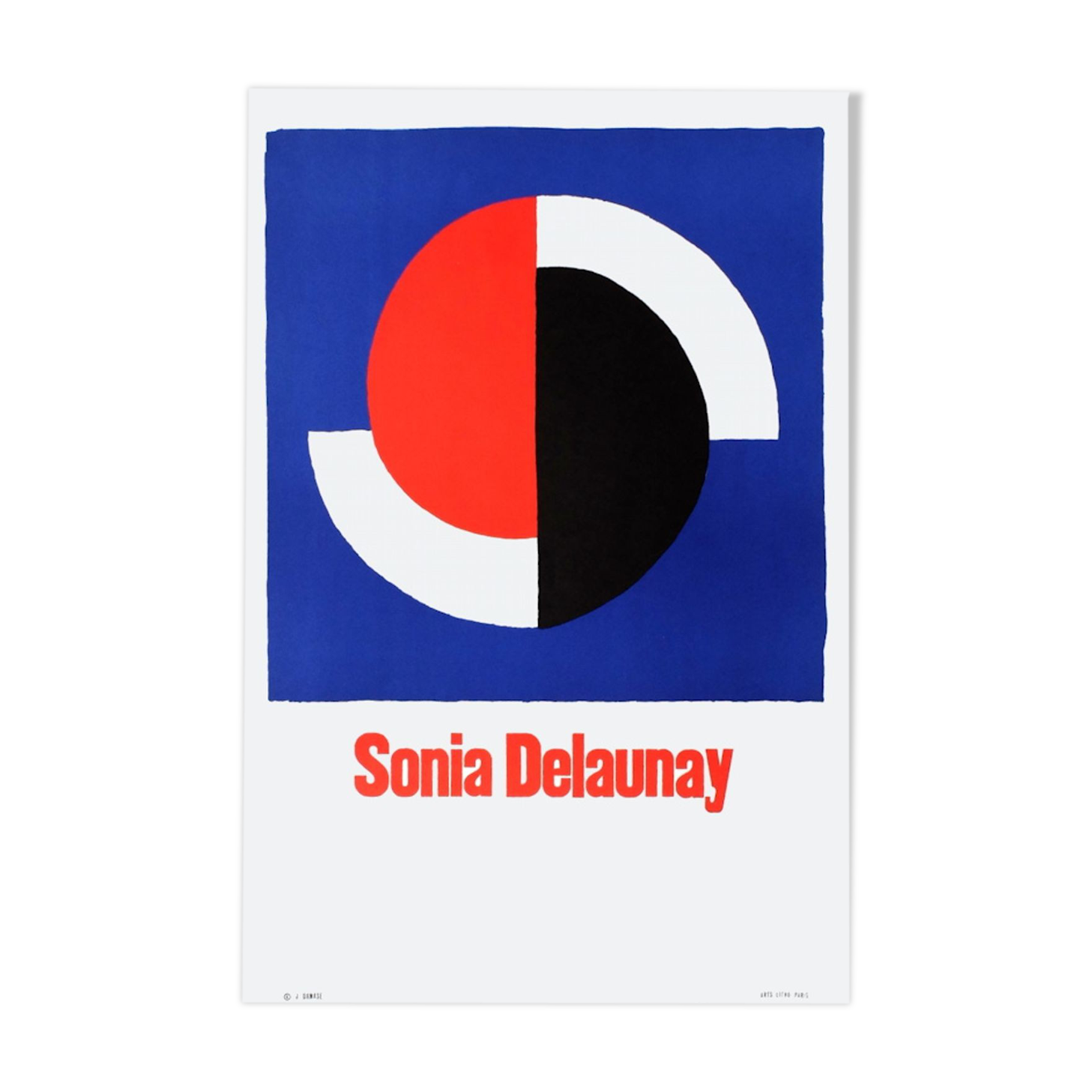 Poster Sonia Delaunay 1974